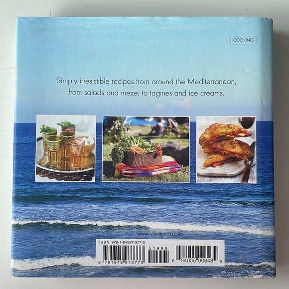 Mediterranean Cookbook - Easy Mediterranean Recipe Book Hardcover Cookbook - Picture 2 of 5